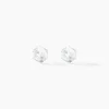 Histoire d'Or Boucles D'oreilles Puces Bridie Argent Blanc Pierre De Synthese* Boucles D'Oreilles|Boucles D'Oreilles Fantaisie