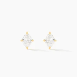 Histoire d'Or Boucles D'Oreilles Puces Collection Icone Or Jaune Diamant Synthétique* Boucles D'Oreilles|Clous D'Oreilles