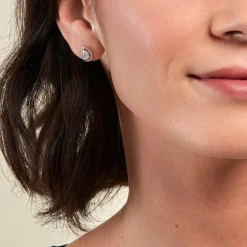 Histoire d'Or Boucles D'oreilles Puces Cyra Argent Blanc Oxyde De Zirconium* Boucles D'Oreilles|Boucles D'Oreilles Fantaisie