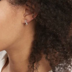 Histoire d'Or Boucles D'oreilles Puces Chacha Or Jaune Diamant