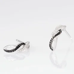 Best Histoire d'Or Boucles D'oreilles Puces Callune Or Blanc Diamant