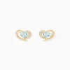 Discount Histoire d'Or Boucles D'Oreilles Puces Creighton Or Jaune Topaze Oxyde De Zirconium