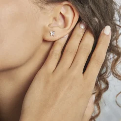 Histoire d'Or Boucles D'oreilles Puces Cadfan Argent Blanc Oxyde* Boucles D'Oreilles|Boucles D'Oreilles Fantaisie