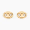 Discount Histoire d'Or Boucles D'oreilles Puces Cara Grain De Cafe Or Jaune
