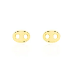 Best Histoire d'Or Boucles D'oreilles Puces Cara Or Jaune