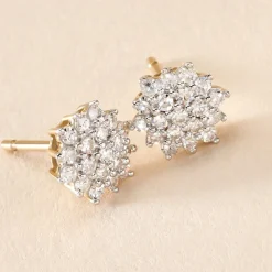 Sale Histoire d'Or Boucles D'oreilles Puces Caliopee Or Jaune Diamant