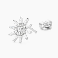 Histoire d'Or Boucles D'oreilles Puces Daisy Argent Blanc Oxyde De Zirconium* Boucles D'Oreilles|Boucles D'Oreilles Fantaisie