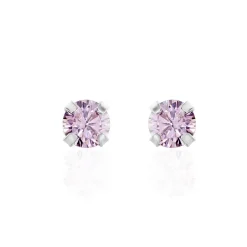 Histoire d'Or Boucles D'oreilles Puces Daria Or Blanc Oxyde De Zirconium* Boucles D'Oreilles|Clous D'Oreilles