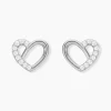 Histoire d'Or Boucles D'oreilles Puces Dorthea Argent Blanc Oxyde De Zirconium* Boucles D'Oreilles|Boucles D'Oreilles Fantaisie