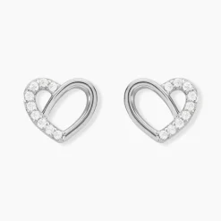 Histoire d'Or Boucles D'oreilles Puces Dorthea Argent Blanc Oxyde De Zirconium* Boucles D'Oreilles|Boucles D'Oreilles Fantaisie