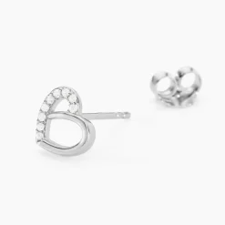 Histoire d'Or Boucles D'oreilles Puces Dorthea Argent Blanc Oxyde De Zirconium* Boucles D'Oreilles|Boucles D'Oreilles Fantaisie