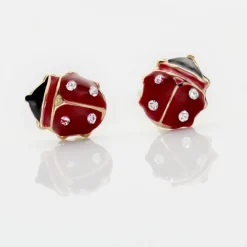 Best Histoire d'Or Boucles D'oreilles Puces Deena Or Jaune Oxyde De Zirconium