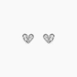Histoire d'Or Boucles D'oreilles Puces Declaration Argent Blanc Oxyde De Zirconium* Boucles D'Oreilles|Boucles D'Oreilles Fantaisie