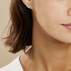 Histoire d'Or Boucles D'oreilles Puces Delicata Argent Blanc Oxyde De Zirconium* Boucles D'Oreilles|Boucles D'Oreilles Fantaisie