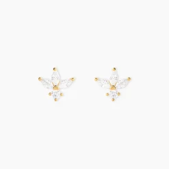 Histoire d'Or Boucles D'Oreilles Puces Daithi Or Jaune Oxyde De Zirconium* Boucles D'Oreilles|Clous D'Oreilles