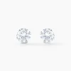 Histoire d'Or Boucles D'oreilles Puces Eddie Or Blanc Oxyde De Zirconium* Boucles D'Oreilles|Clous D'Oreilles