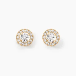 Histoire d'Or Boucles D'oreilles Puces Edmee Or Jaune Oxyde De Zirconium* Boucles D'Oreilles|Clous D'Oreilles