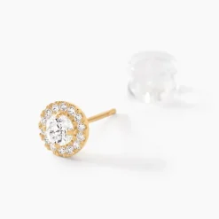 Histoire d'Or Boucles D'oreilles Puces Edmee Or Jaune Oxyde De Zirconium* Boucles D'Oreilles|Clous D'Oreilles