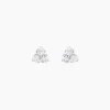 Histoire d'Or Boucles D'oreilles Puces Eleanor Fleur Or Blanc Oxyde De Zirconium* Boucles D'Oreilles|Clous D'Oreilles