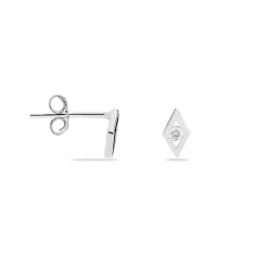 Clearance Histoire d'Or Boucles D'oreilles Puces Eirena Or Blanc Diamant