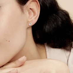 Histoire d'Or Boucles D'oreilles Puces Eddie Or Jaune Oxyde De Zirconium* Boucles D'Oreilles|Clous D'Oreilles