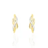 Histoire d'Or Boucles D'oreilles Puces Ester Or Jaune Diamant* Boucles D'Oreilles|Clous D'Oreilles