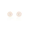 Histoire d'Or Boucles D'oreilles Puces Eleanor Fleur Or Rose Oxyde De Zirconium* Boucles D'Oreilles|Clous D'Oreilles