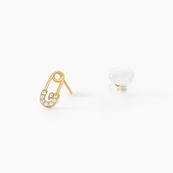 Histoire d'Or Boucles D'oreilles Puces Epiktetos Or Jaune Oxyde De Zirconium* Boucles D'Oreilles|Clous D'Oreilles