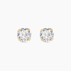 Histoire d'Or Boucles D'oreilles Puces Eddie Or Jaune Oxyde De Zirconium