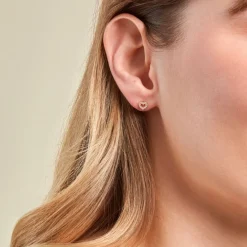 Best Histoire d'Or Boucles D'oreilles Puces Eily Or Jaune Oxyde De Zirconium