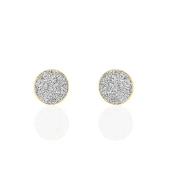 Discount Histoire d'Or Boucles D'oreilles Puces Eryne Or Jaune