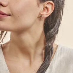 Histoire d'Or Boucles D'oreilles Puces Elodile Ovale Or Jaune* Boucles D'Oreilles|Clous D'Oreilles