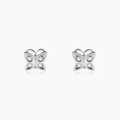 Histoire d'Or Boucles D'oreilles Puces Farasha Argent Blanc Oxyde De Zirconium* Boucles D'Oreilles|Boucles D'Oreilles Fantaisie