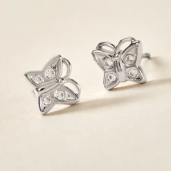 Histoire d'Or Boucles D'oreilles Puces Farasha Argent Blanc Oxyde De Zirconium* Boucles D'Oreilles|Boucles D'Oreilles Fantaisie