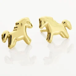 Histoire d'Or Boucles D'oreilles Puces Freyia Cheval Or Jaune* Boucles D'Oreilles|Clous D'Oreilles