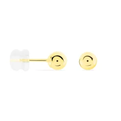 New Histoire d'Or Boucles D'oreilles Puces Fidelia Boule Or Jaune