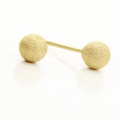 Histoire d'Or Boucles D'oreilles Puces Fidelia Boule Sablee* Boucles D'Oreilles|Clous D'Oreilles