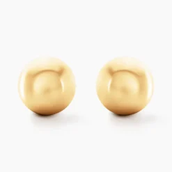 Hot Histoire d'Or Boucles D'oreilles Puces Fidelia Boule or jaune