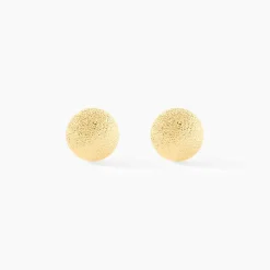 Histoire d'Or Boucles D'oreilles Puces Fidelia Boule Sablee Or Jaune* Boucles D'Oreilles|Clous D'Oreilles