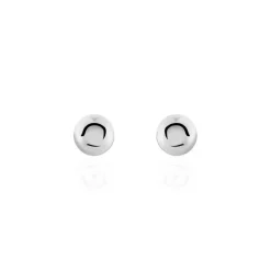 Best Histoire d'Or Boucles D'oreilles Puces Fidelia Boule or blanc