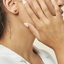 Histoire d'Or Boucles D'oreilles Puces Fraise Or Jaune* Boucles D'Oreilles|Clous D'Oreilles