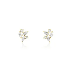 Histoire d'Or Boucles D'oreilles Puces Glorinda Or Jaune Oxyde De Zirconium* Boucles D'Oreilles|Clous D'Oreilles