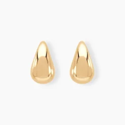 New Histoire d'Or Boucles D'oreilles Puces Gunilla Or Jaune