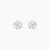 Histoire d'Or Boucles D'oreilles Puces Gisabel Argent Blanc Oxyde De Zirconium* Boucles D'Oreilles|Boucles D'Oreilles Fantaisie
