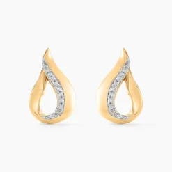 Histoire d'Or Boucles D'oreilles Puces Goccie Or Jaune Diamant* Boucles D'Oreilles|Clous D'Oreilles