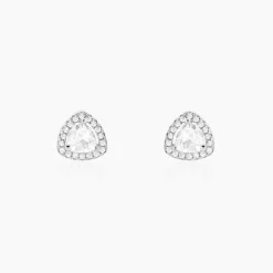 Histoire d'Or Boucles D'oreilles Puces Gorka Argent Blanc Oxyde De Zirconium* Boucles D'Oreilles|Boucles D'Oreilles Fantaisie