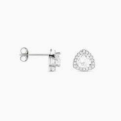 Histoire d'Or Boucles D'oreilles Puces Gorka Argent Blanc Oxyde De Zirconium* Boucles D'Oreilles|Boucles D'Oreilles Fantaisie
