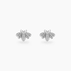 Histoire d'Or Boucles D'oreilles Puces Honey Argent Blanc* Boucles D'Oreilles|Boucles D'Oreilles Fantaisie