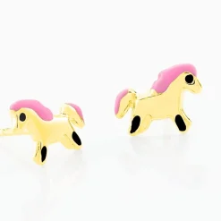 Histoire d'Or Boucles D'oreilles Puces Heldea Cheval Or Jaune* Boucles D'Oreilles|Clous D'Oreilles