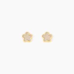 Discount Histoire d'Or Boucles D'oreilles Puces Heikki Or Jaune